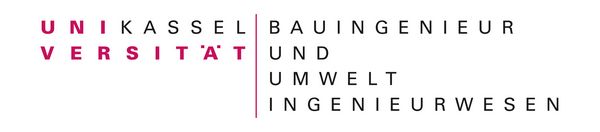 Logo Uni Kassel Fachbereich Bau Umweltingenieurwesen
